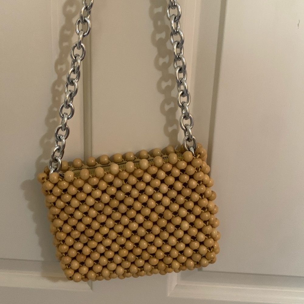 Yellow purse.